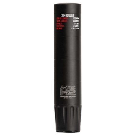 Silencieux A-TEC H2-3 3 Modules Cal.375/9.3 14x100