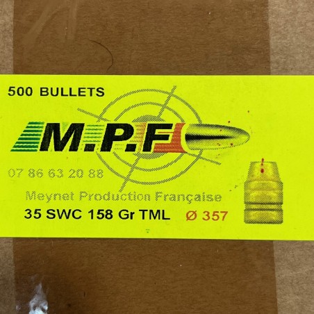 OGIVES MPF 38 SWC 158 GR TML X500
