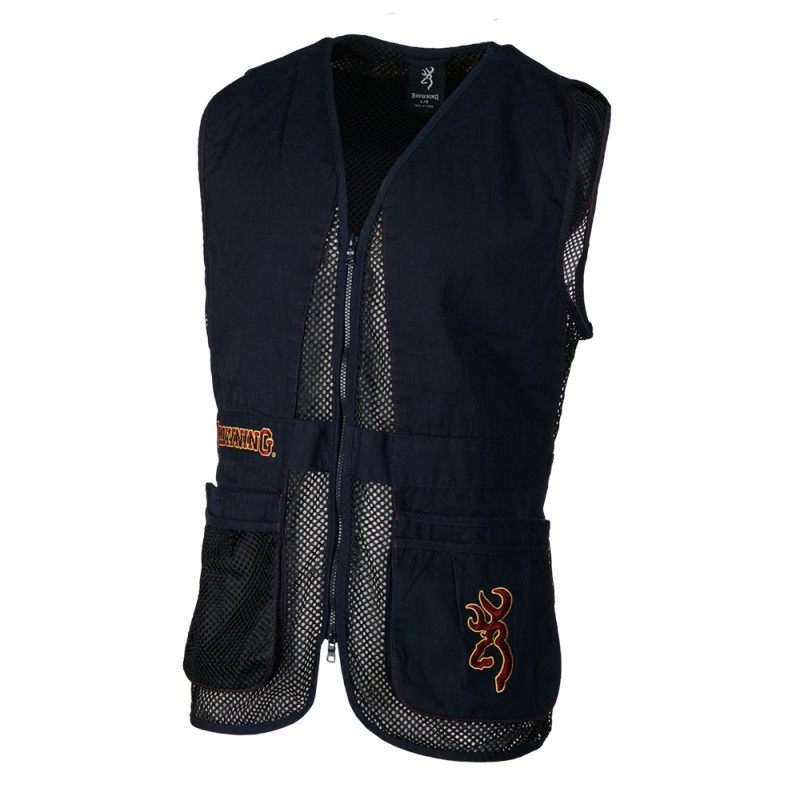 Gilet de ball trap BROWNING Snapshot Bleu XXL