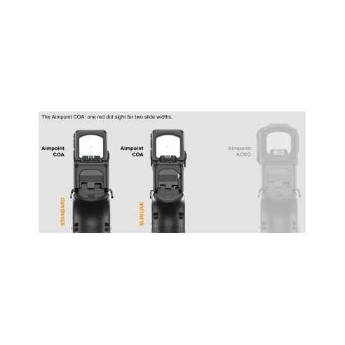 Pistolet GLOCK 43X FS A-CUT Combo AIMPOINT COA