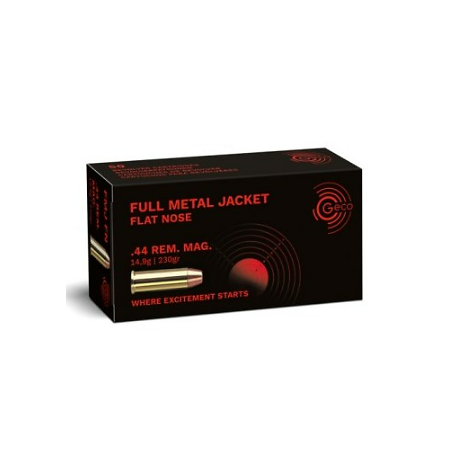Munitions GECO Cal.44Mag FMJ-FN x50