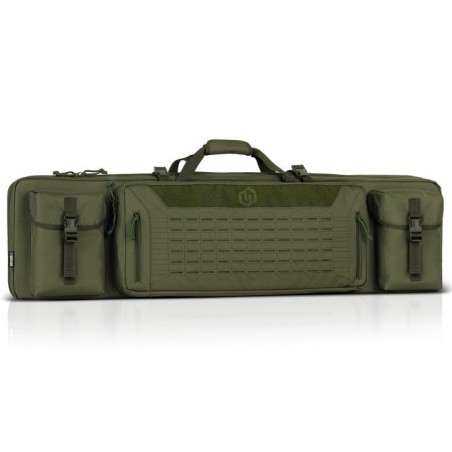 Housse SAVIOR Double carabines Urban Warfare Rifle OD Green 116cm (46")