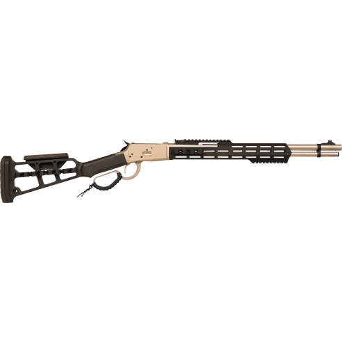 Carabine HUGTEK LVR SXN Nickel 51cm Cal.44 Mag