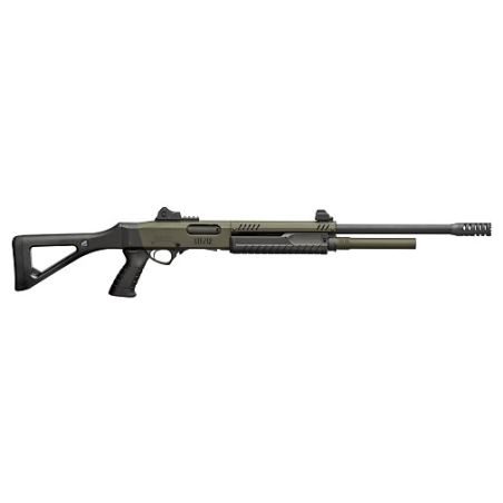 Fusil à pompe FABARM STF12 Pistol Grip Mil Spec Green 61cm Cal 12/76
