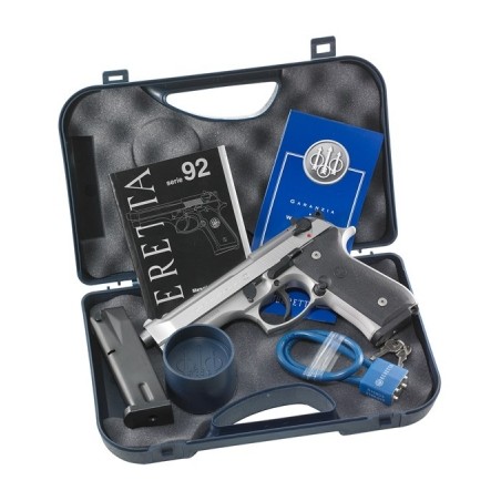 Pistolet BERETTA 92 FS Inox Cal 9x19
