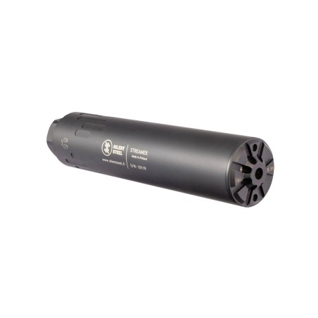 Silencieux SILENT STEEL Flow Streamer Cal 5.56 Black 1/2x28