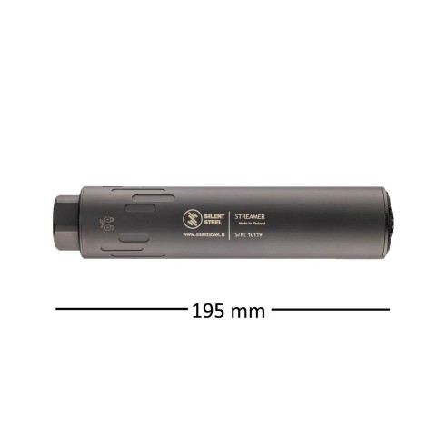 Silencieux SILENT STEEL Flow Streamer Cal 5.56...