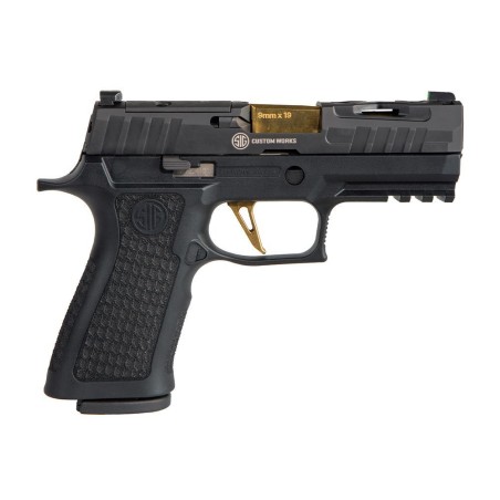 Pistolet SIG SAUER P320 X-Compact Spectre Gold Cal 9x19