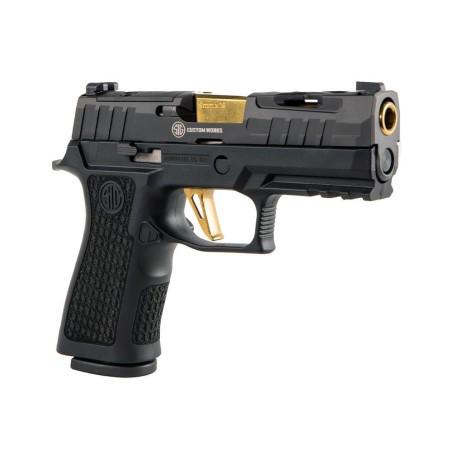 Pistolet SIG SAUER P320 X-Compact Spectre Gold Cal 9x19