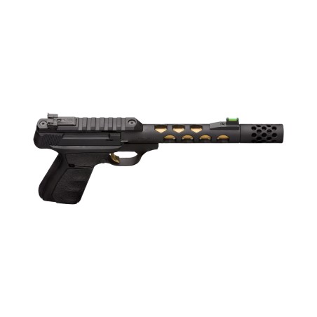Pistolet BROWNING Buck Mark Vision Black/Gold UFX 1/2x28 Cal.22lr