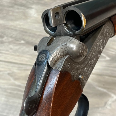 Occasion - Fusil juxtaposé MERKEL 117 E Cal 12/70
