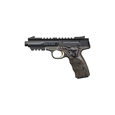 Pistolet BROWNING Buck Mark Contour Micro Blk Label Fileté Cal.22lr