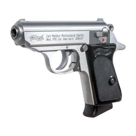 Pistolet WALTHER PPK/S Inox 6 Cps Cal.380 ACP