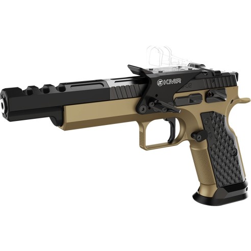 Pistolet KMR S-02 Open 6,7" Grey Kaki Cal.22lr