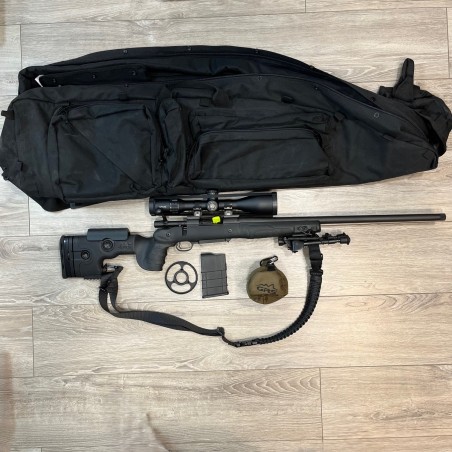 Occasion -  Action HOWA 1500 24"Cal.308 + Crosse GRS + Lunette HAWKE Sidewinder