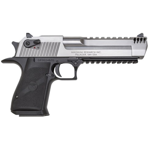 Pistolet  DESERT EAGLE Inox/Black 6" Cal.50AE