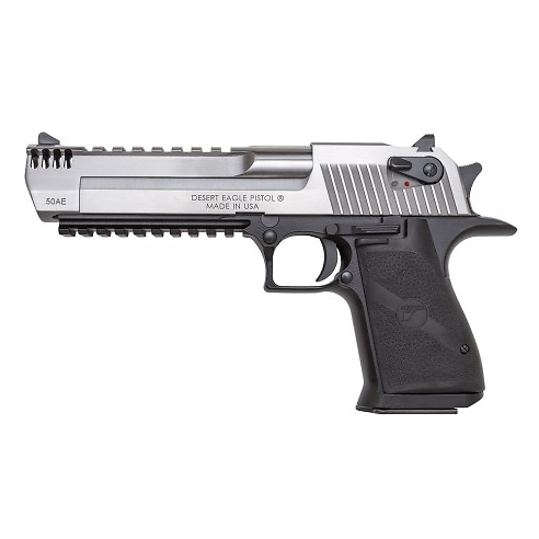 Pistolet  DESERT EAGLE Inox/Black 6" Cal.50AE