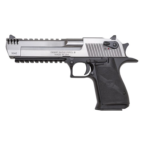 Pistolet  DESERT EAGLE Inox/Black 6" Cal.50AE