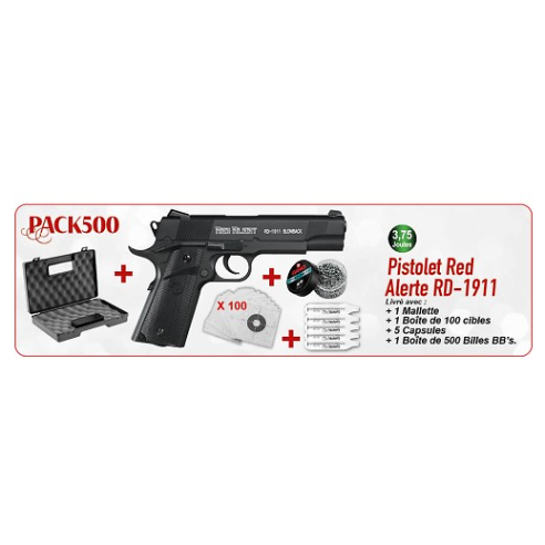 Pack Noël 2025 GAMO Pistolet Red Alerte 111...