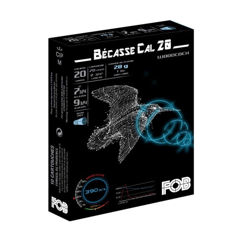 FOB CAL20  BECASSE DEMI JUPE N° 7 3/4-9 3/4 28GR