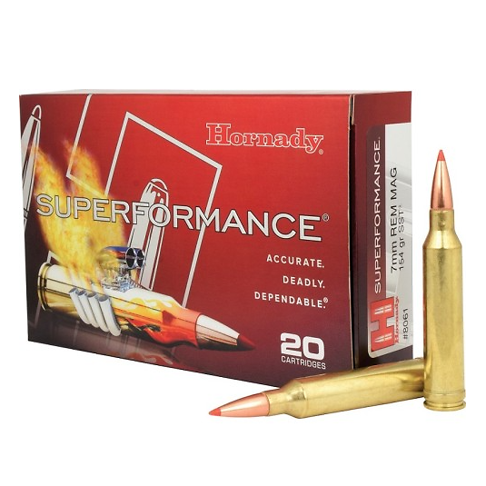 Munitions HORNADY 7RM 154gr SST  x20