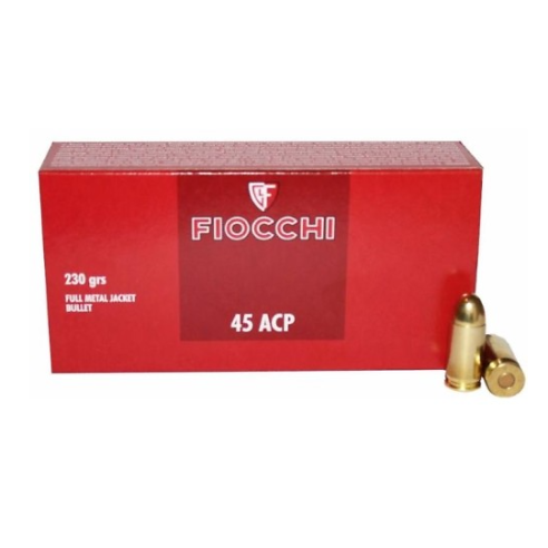 Munitions FIOCCHI 45ACP FMJ 230gr  x50