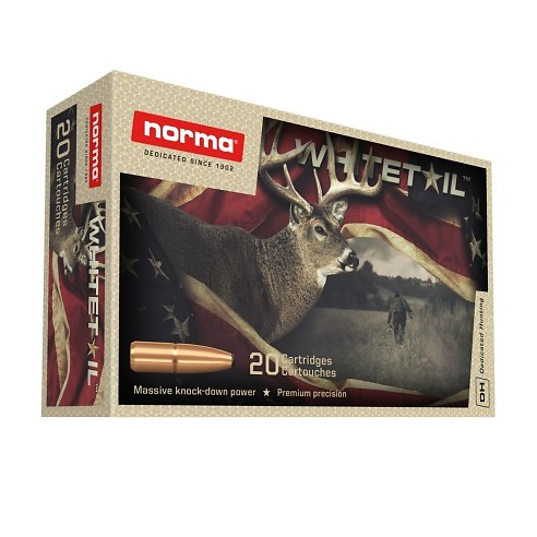 Munitions NORMA 30-06 Whitetail 180gr x20