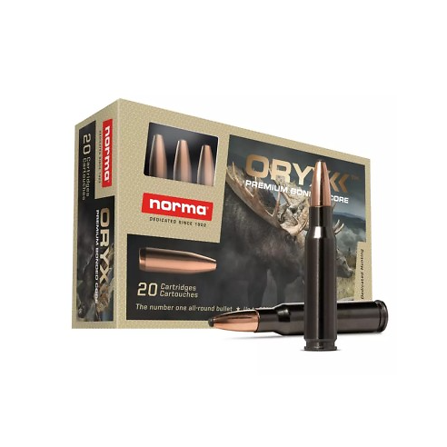 Munitions NORMA 30.06 Oryx Silencer 180gr x20