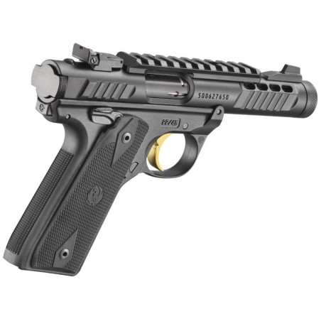 Pistolet RUGER MARK IV 22/45 Lite Noir Anodisé Cal.22lr