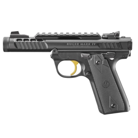 Pistolet RUGER MARK IV 22/45 Lite Noir Anodisé Cal.22lr