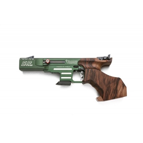 Pistolet PARDINI Hi-Tech Vert Rapid Fire Cal.22lr